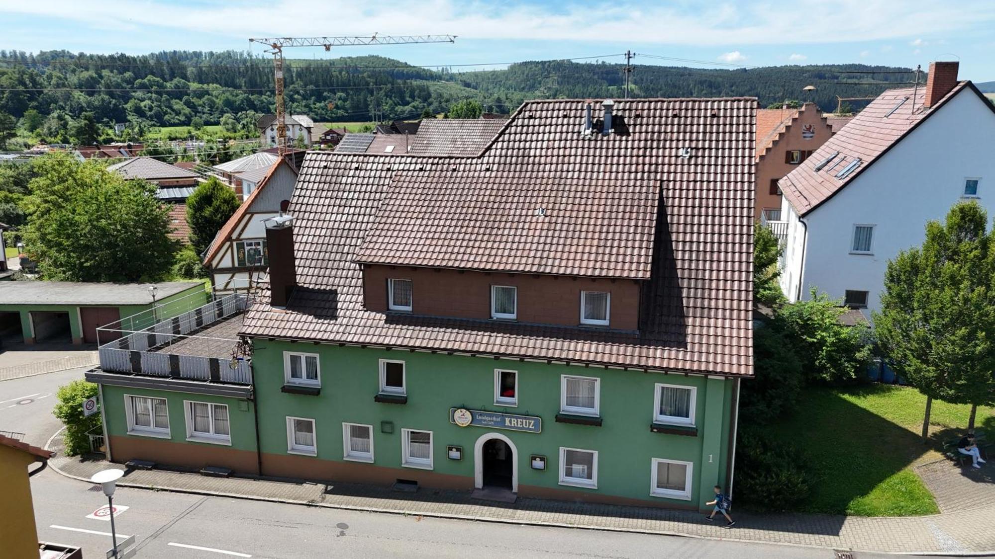 Landgasthof Kreuz Mit Gaestehaus Immendingen Экстерьер фото